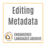 Editing Metadata