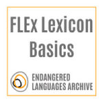 FLEx Lexicon Basics
