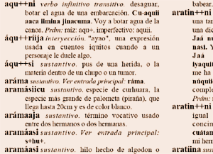 Landing page image for the collection "Iquito–Castellano and Castellano–Iquito Dictionary"